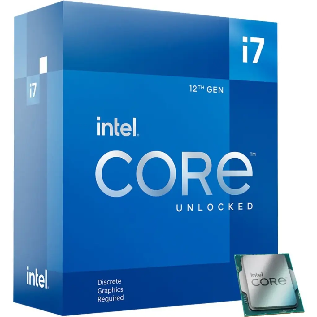 Intel BX8071512700KF Core i7-12700KF Core i7 Dodeca-core 3.60GHz Desktop Processor, 12C 20T 25M S1700