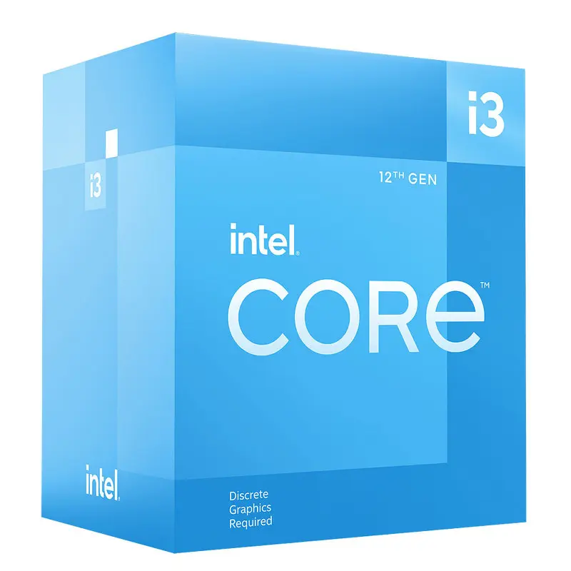 Intel BX8071512100F Core i3-12100F Quad-core Processor, 3.30 GHz Desktop