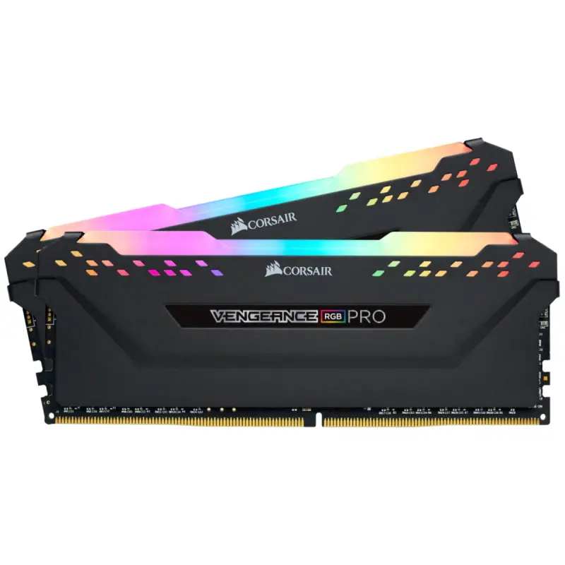 Corsair VENGEANCE RGB PRO 16GB (2 x 8GB) DDR4 3600MHz C18 Memory Kit / Black