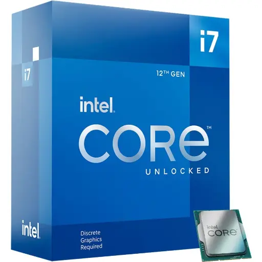 Intel BX8071512700KF Core i7-12700KF Core i7 Dodeca-core 3.60GHz Desktop Processor, 12C 20T 25M S1700