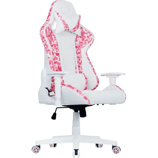 Cooler Master Caliber R1S Gaming Chair, Breathable, Ergonomic, Reclined, Comfortable, Lumbar Support, Adjustable Armrest, Gas Lift, Caster