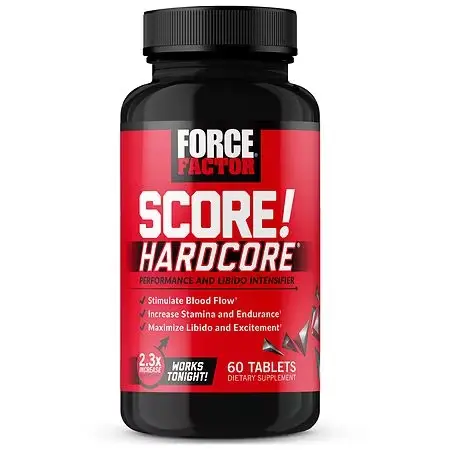Force Factor Score! Hardcore, 60.0 ea