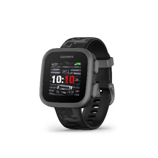 Garmin Bounce™, Kids Smartwatch, Two-Way Text and Voice Messaging, Location Tracking, Black Camo 