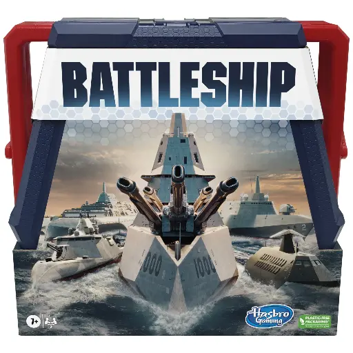Battleship Classic Kids Board Game, Strategy Games for 2 Players, Christmas Gifts for Kids, Ages 7+ 