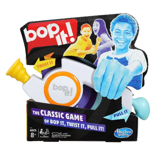 Bop It! Electronic Game for Kids Ages 8 and Up, Kids Games for 1+ Players, Kids Gifts 