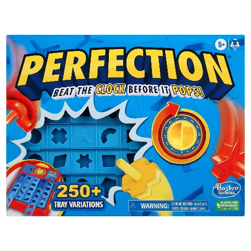 Perfection Kids Board Game, Back to School, Memory Games for Preschoolers, Christmas Gifts for Kids, Ages 5+ 